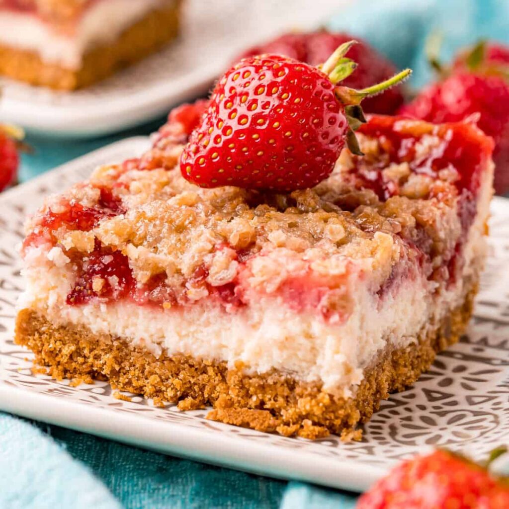 Strawberry Cheesecake Bars